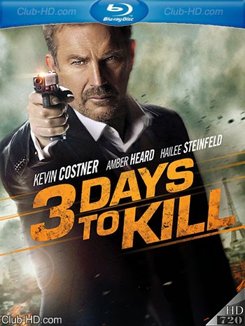 3 Days to Kill (2014) EXTENDED 720p BDRip Audio Inglés [Subt. Esp] (Thriller. Acción)