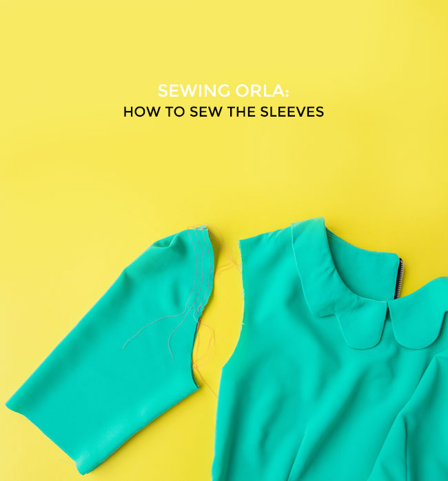 How to Sew the Sleeves - Orla sewing pattern