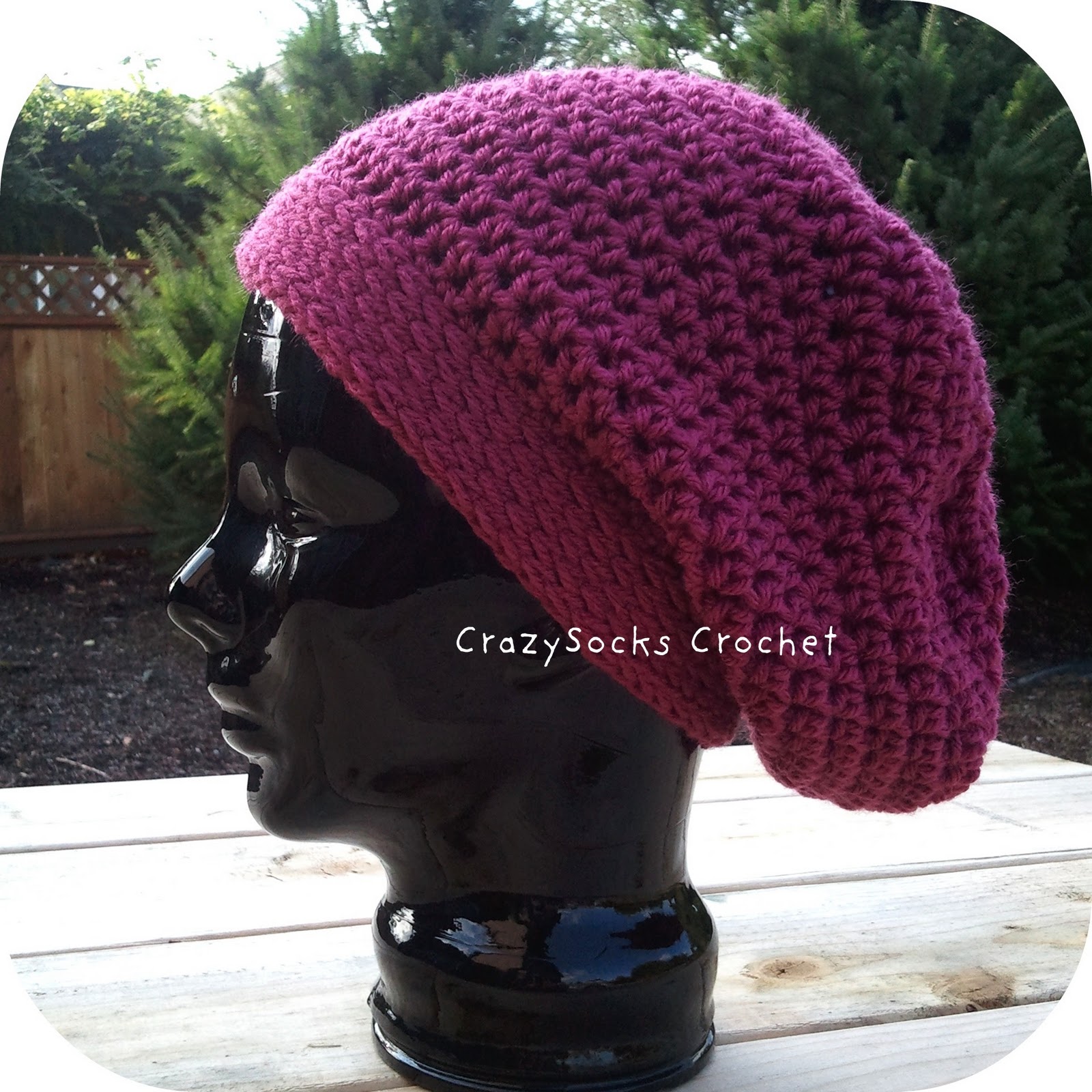 Crochet pattern for  striped stocking hat? - Yahoo! Answers