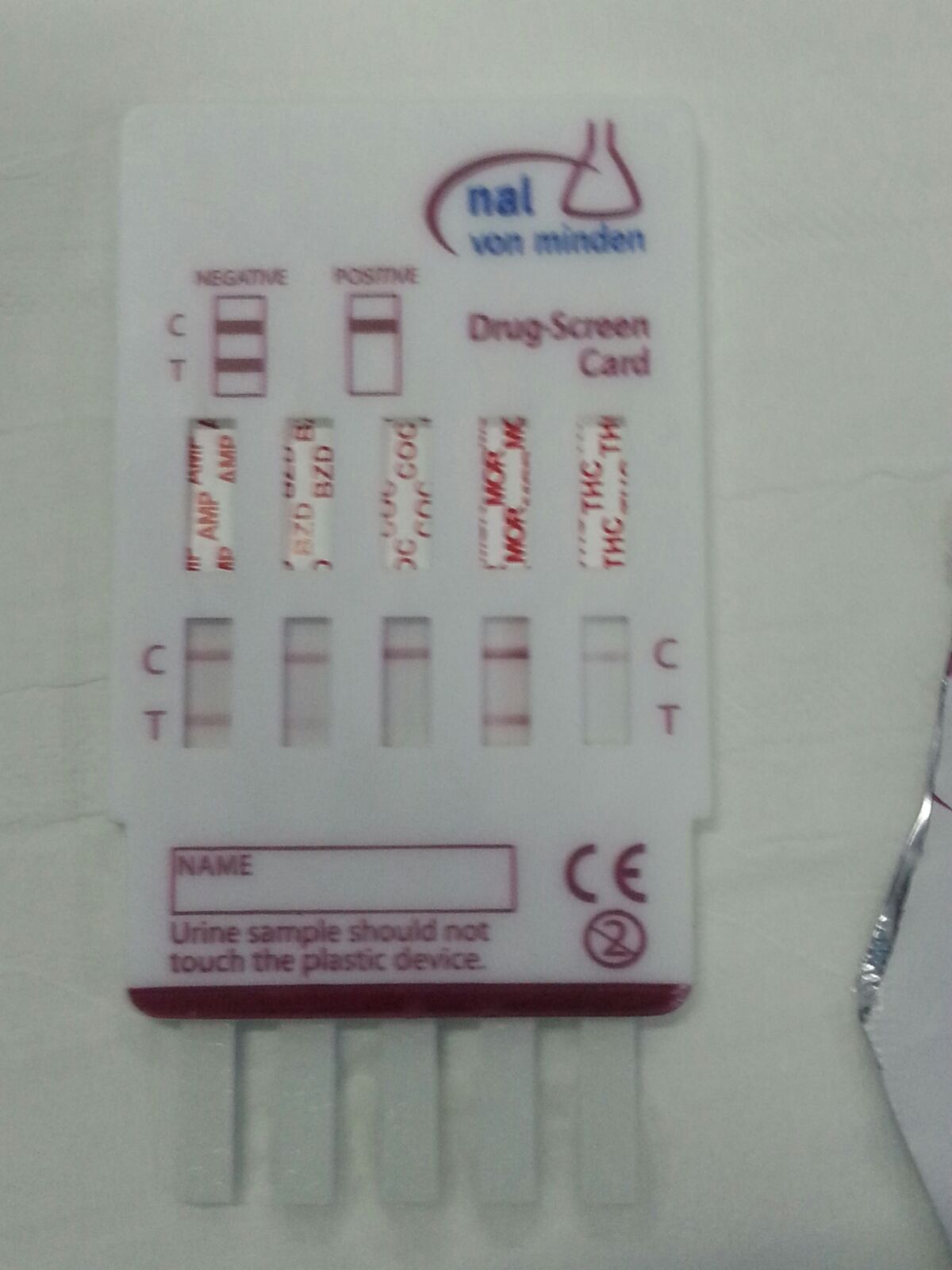 PRÁCTICA 25. TEST DE DROGAS