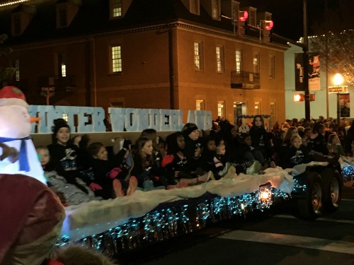 Christmas parade riding Christmas parade riding