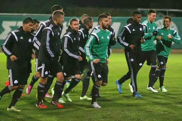 Προπόνηση... στις θέσεις τους