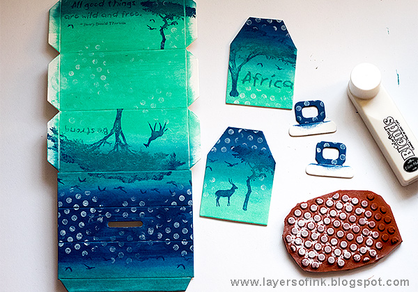 Layers of ink - Ombré Toolbox Tutorial by Anna-Karin with ColorBox Eileen Hull Blends