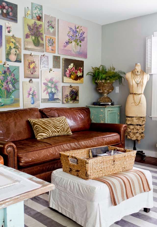 Vintage Chic Home Tour - Style Me Pretty Living