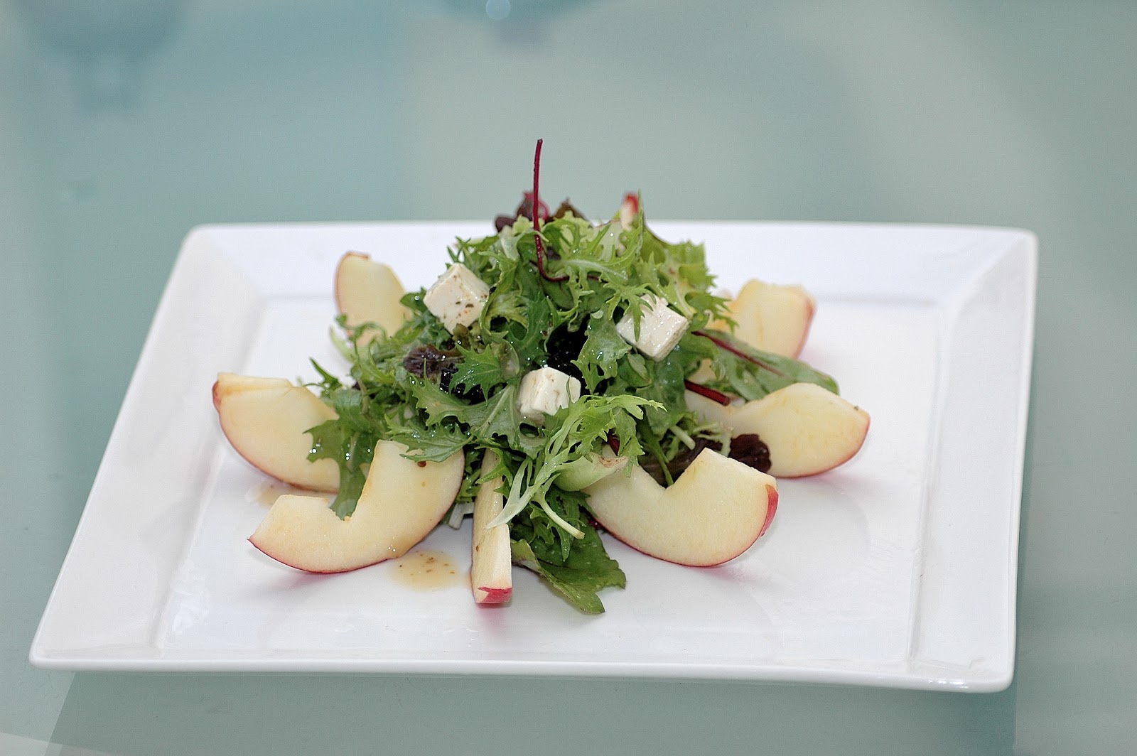 Just Like to Eat N Cook Apple Salad with Feta Cheese