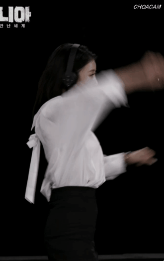 미주의 텐션 폭발  풀 파워