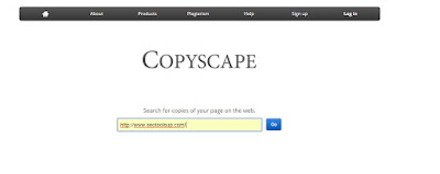 Copyscape plagiarism Checker Tool
