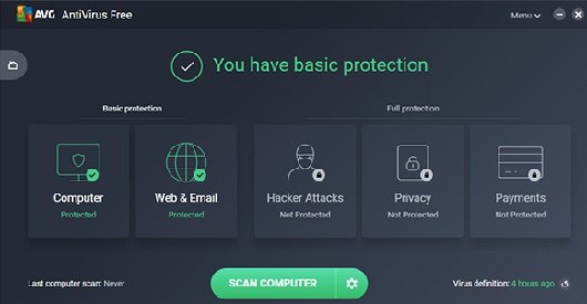 AVG Antivirus Free AVG Antivirus Free