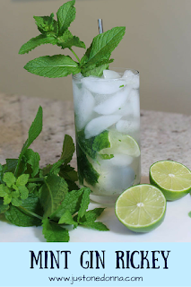 Cool off with a Mint Gin Rickey
