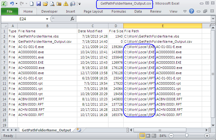 sharing: How To Get Path Folder Name