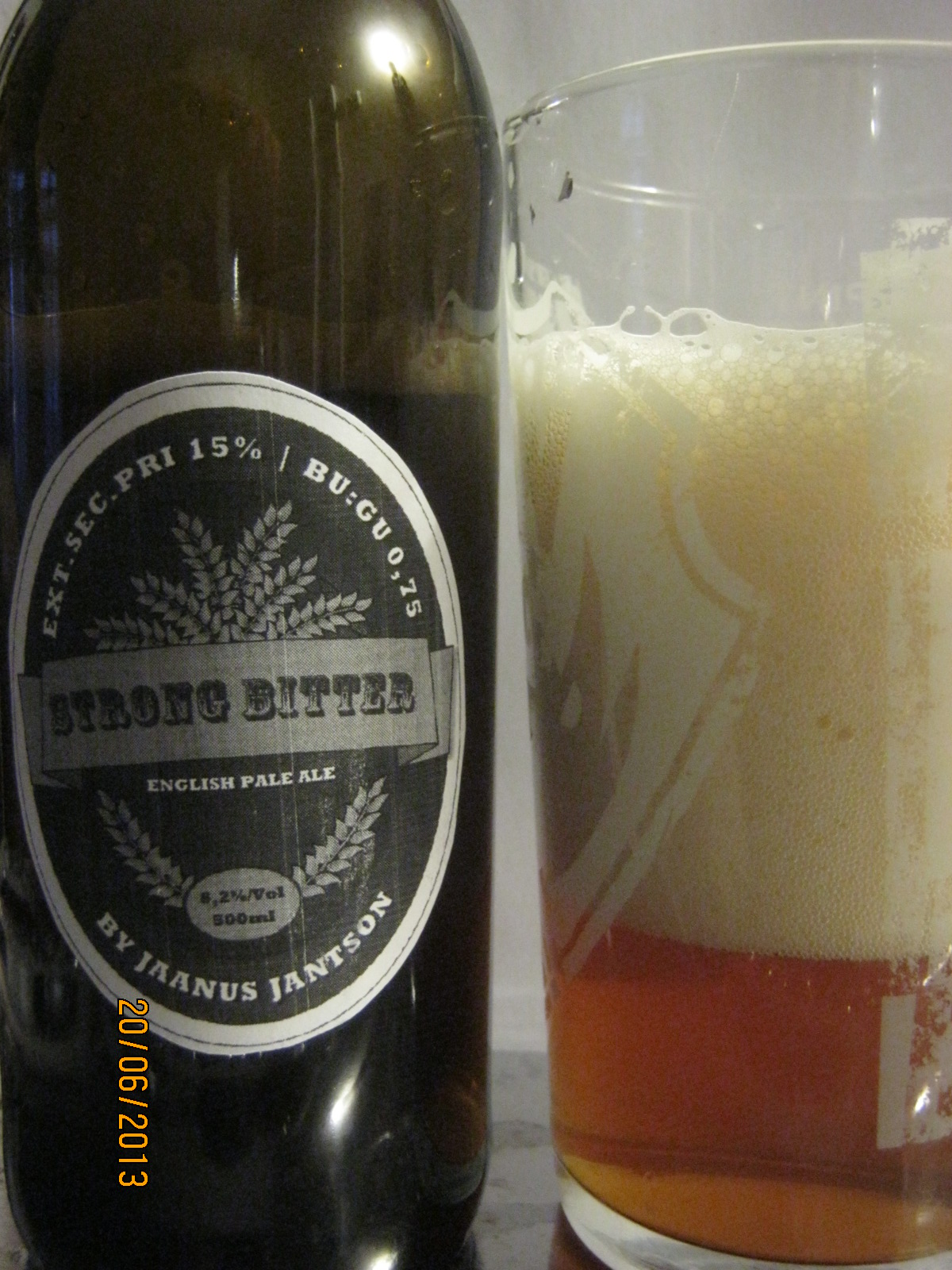 Gambrinuse õllepäevik Strong Bitter