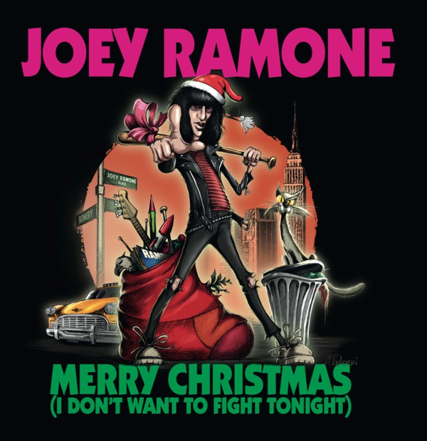 snowflakes christmas singles three more 2017 7 quot 39 s ramones merry christmas i don t want to fight tonight