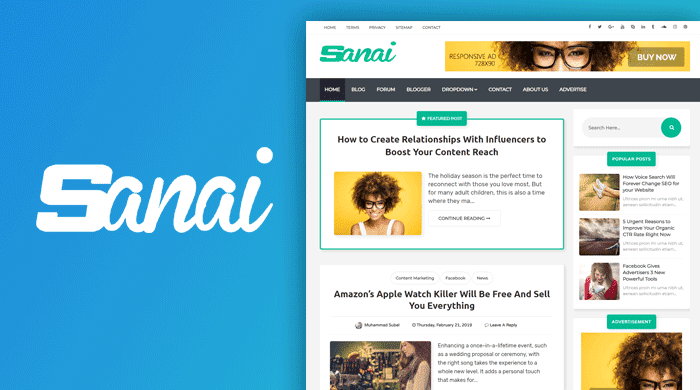 Sanai Blogger template Sanai Blogger template