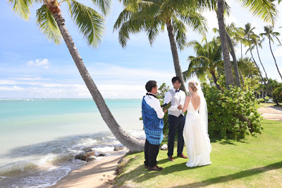 Kahala Beach Wedding