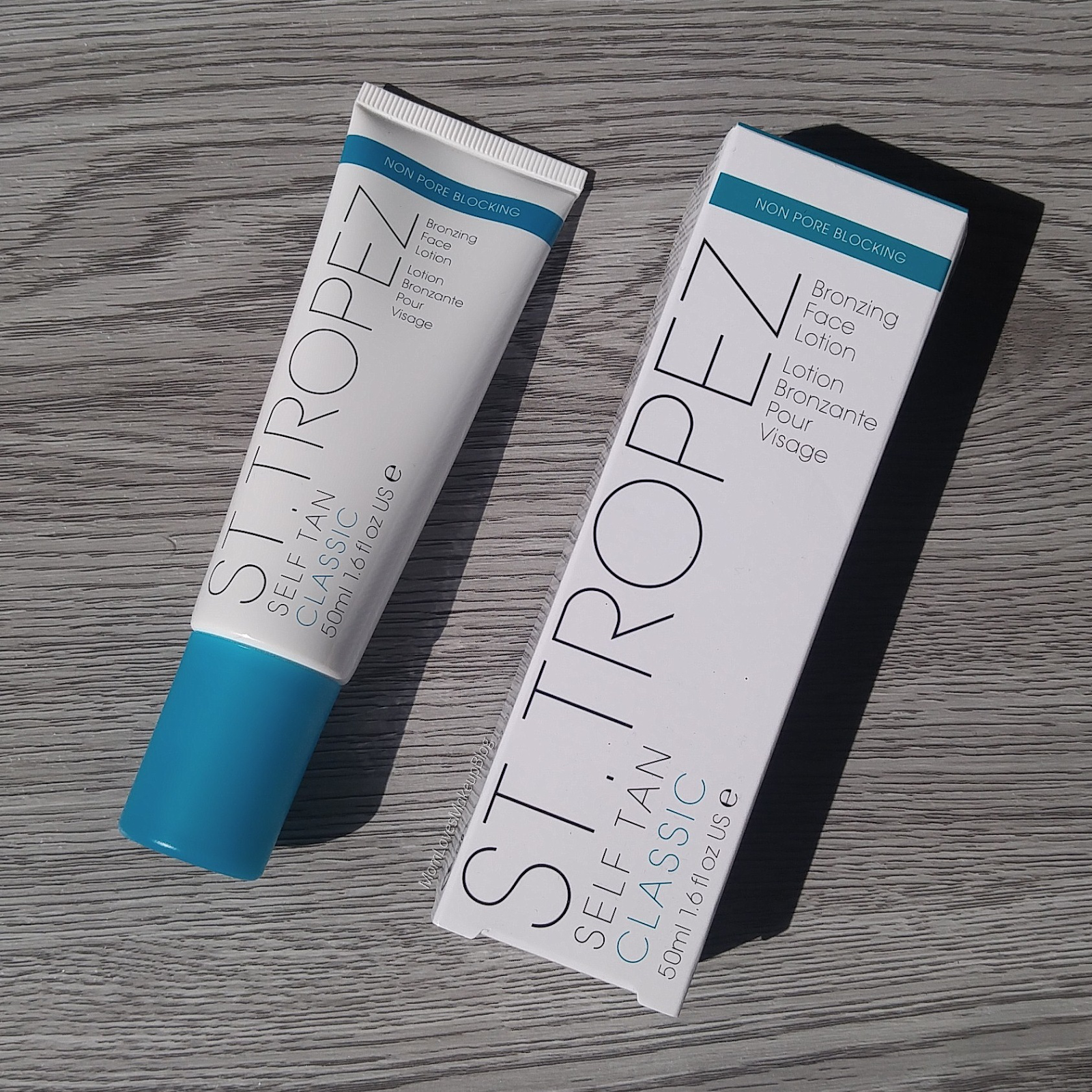 Mom Loves Makeup St. Tropez Self Tan Classic Bronzing Face Lotion Review