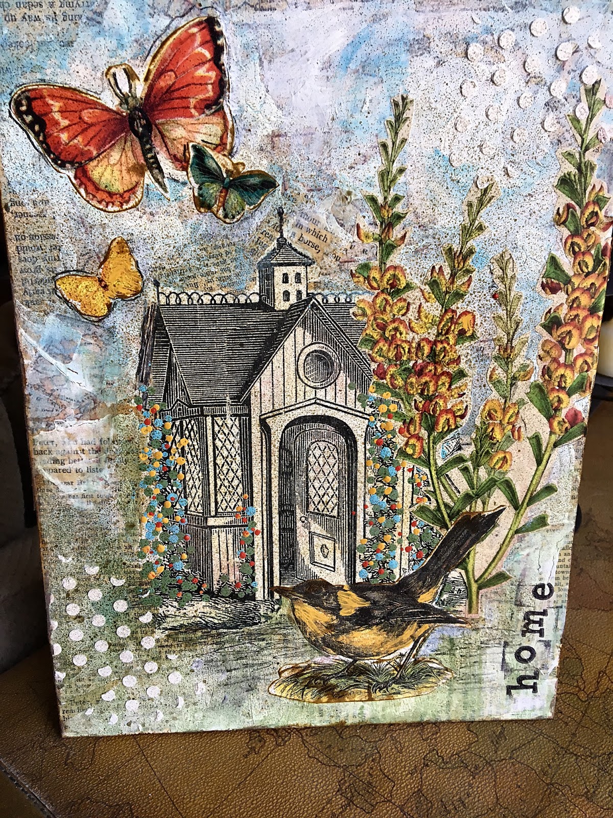 Create with TLC New Mixed Media Creations....