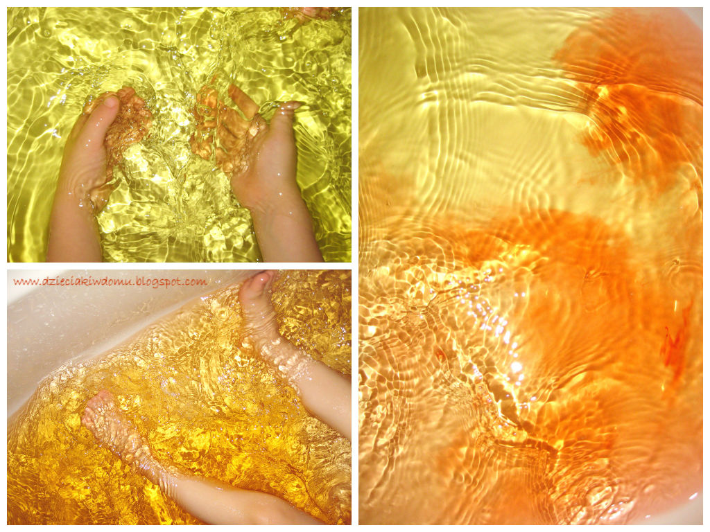 Kolorowa kąpiel - barwienie wody dla dzieci podczas kąpieli, kreatywne zabawy w wannie Kolorowa kąpiel - barwienie wody dla dzieci podczas kąpieli, kreatywne zabawy w wannie