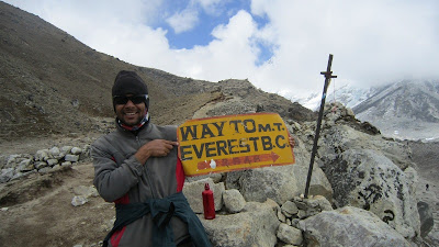Way to Everest base camp ( EBC)