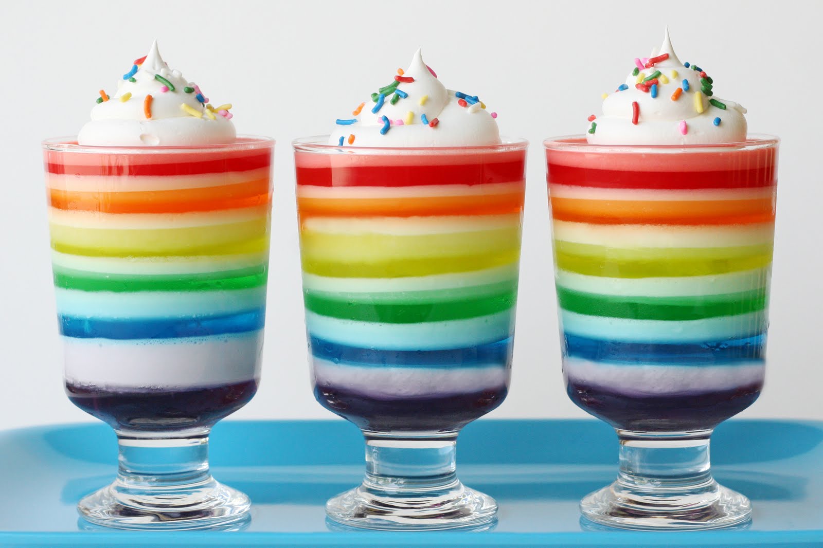Taste the Rainbow... Jello! Glorious Treats