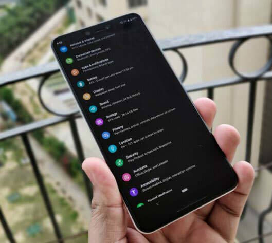 Dark mode in android Q