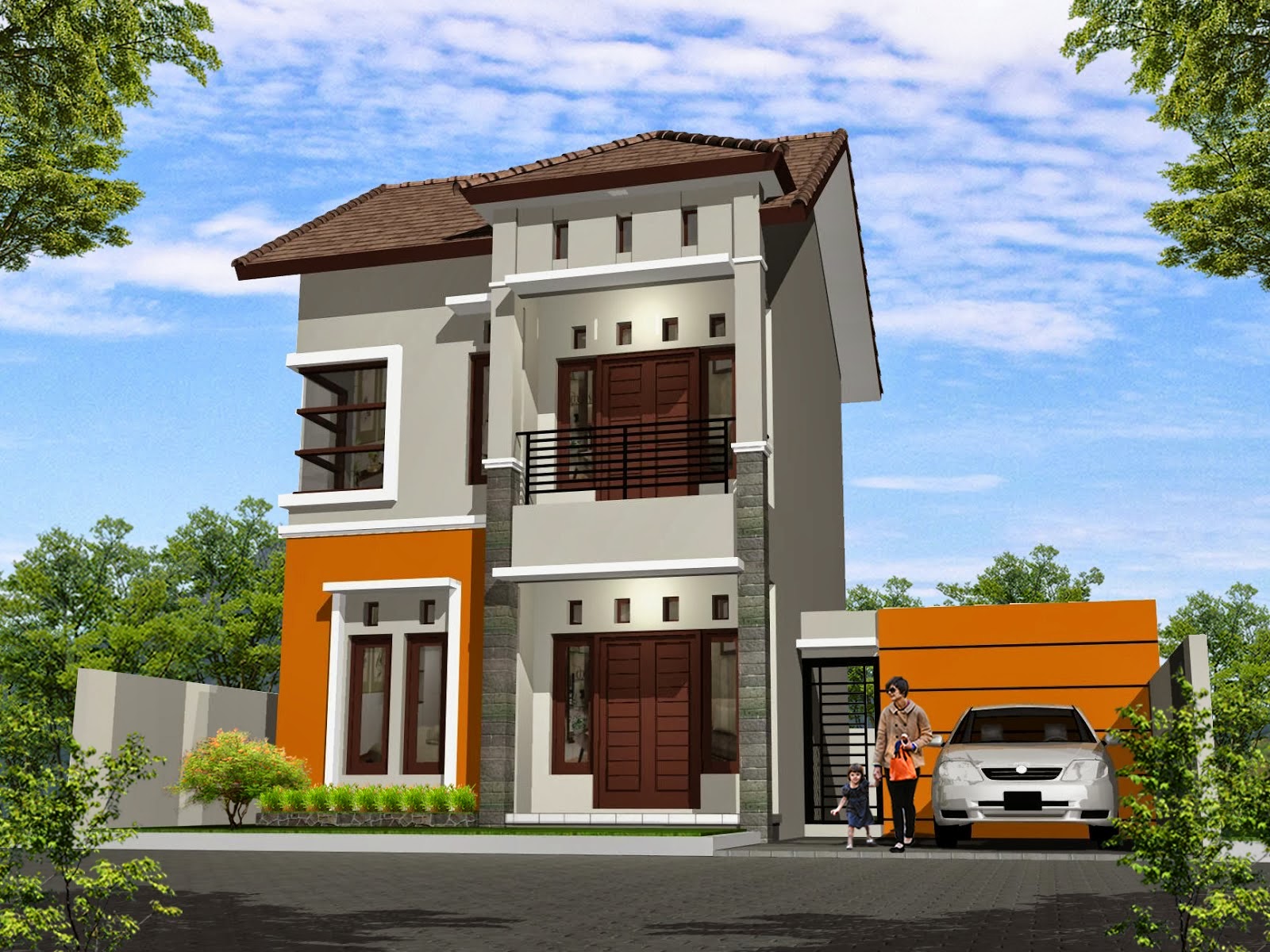 contoh rumah minimalis