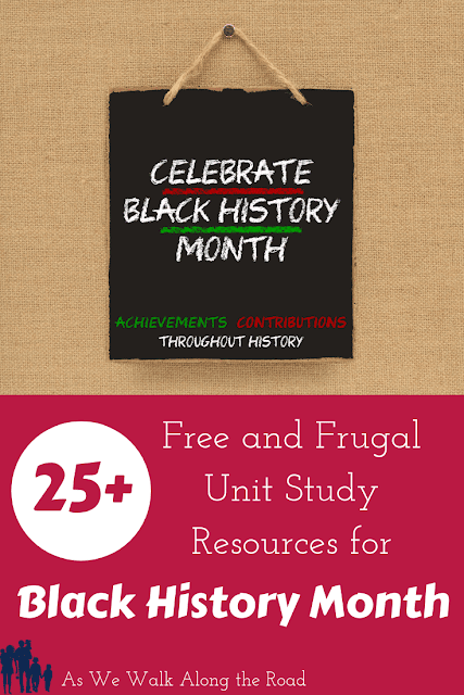 Black History Month unit study resources Black History Month unit study resources