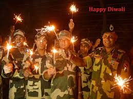 Sandesh to Soldiers for Diwali Greetings