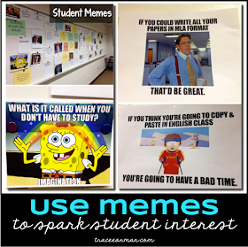 Memes can spark student interest  Read more: www.traceeorman.com