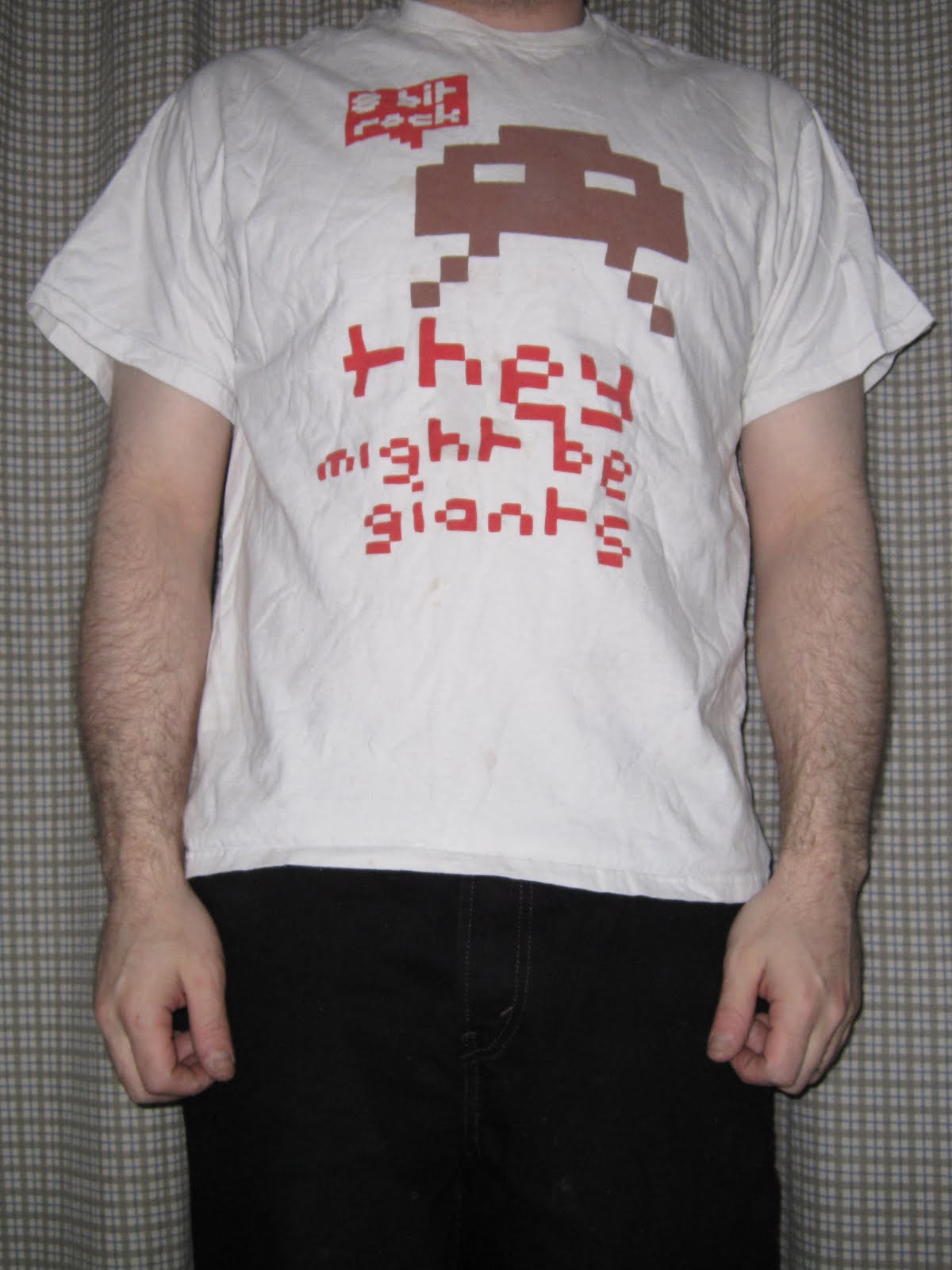 A TMBG FAN BLOG: TMBG Shirt #26: 8 Bit Rock