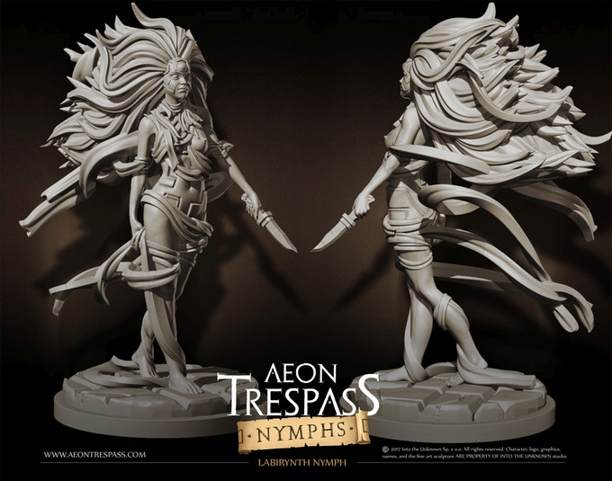 Tabletop Fix Aeon Trespass Nymphs Kickstarter