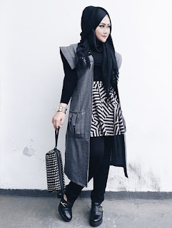 model hijab remaja casual model hijab remaja casual