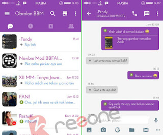 BBM Simple Purple V2.13.0.26 Apk BBM Simple Purple V2.13.0.26 Apk
