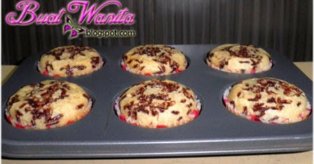 Resepi Muffin Vanilla Coklat Rice Sukatan Cawan - Buat Wanita