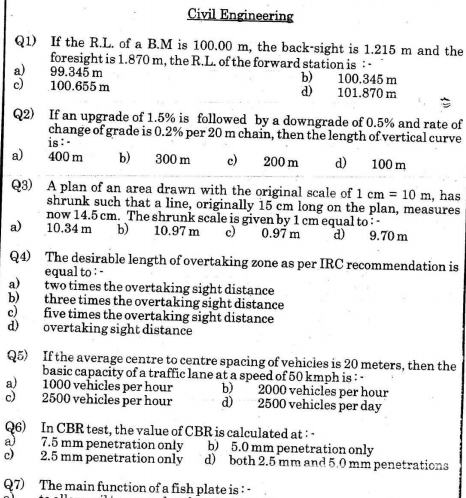 Ae Ot Civil Engineering Gk Reasoning English Mcq Previous Solved Paper Pdf Matterhere