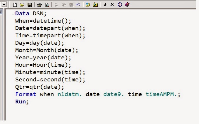 SASCERTGURU: SAS Date Function And SAS Time Function