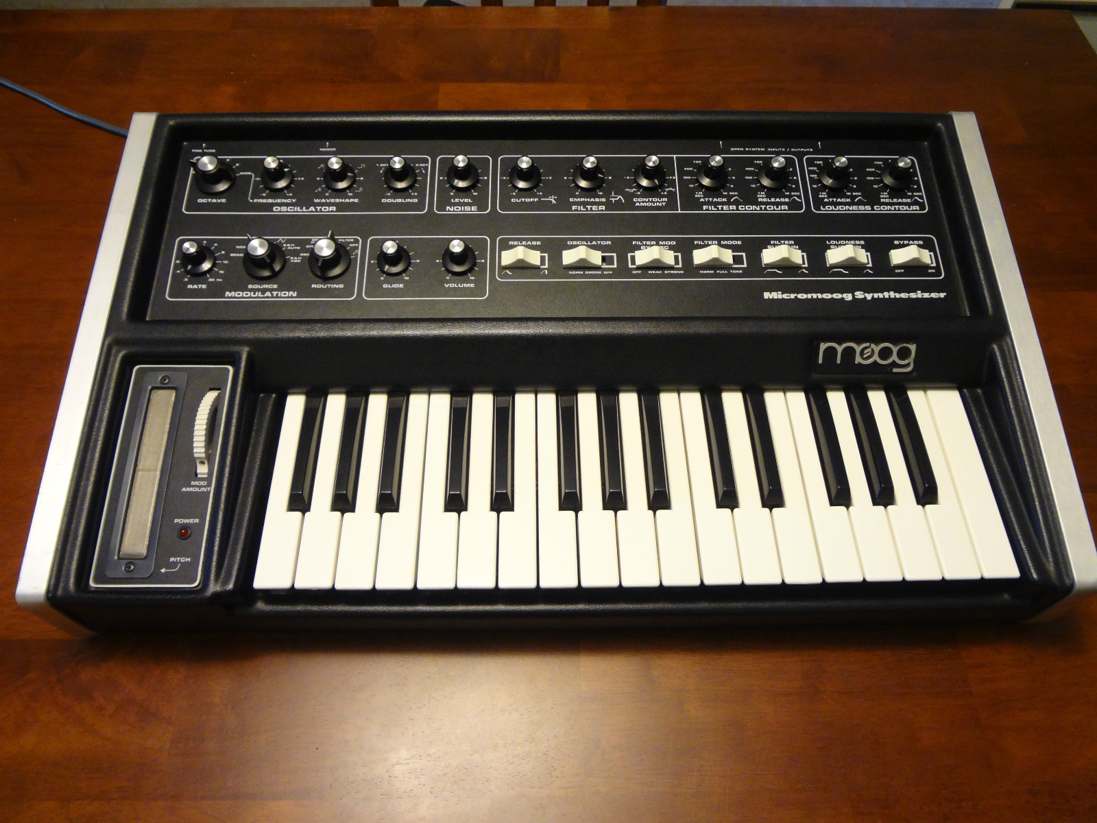 MATRIXSYNTH MOOG MICROMOOG ANALOG MONOPHONIC SYNTHESIZER SN 7493