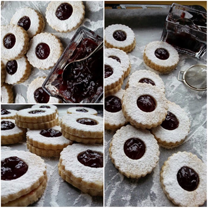 Sevdaninsokagi Marmelatlı Linzer Kurabiye