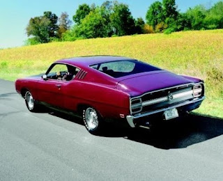 1969 Ford Torino Talladega Racing Car 5 1969 Ford Torino Talladega Street Version Rear View