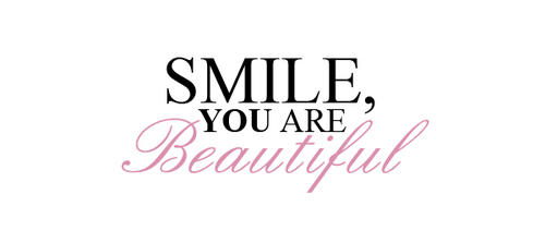 Smile you are beautiful. You are beautiful надпись. You are beautiful.