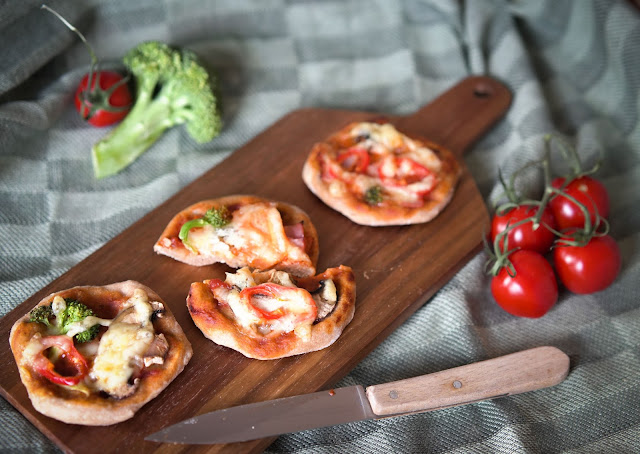 Minipizza nach ichsowirso Pizzaparty #inunter20