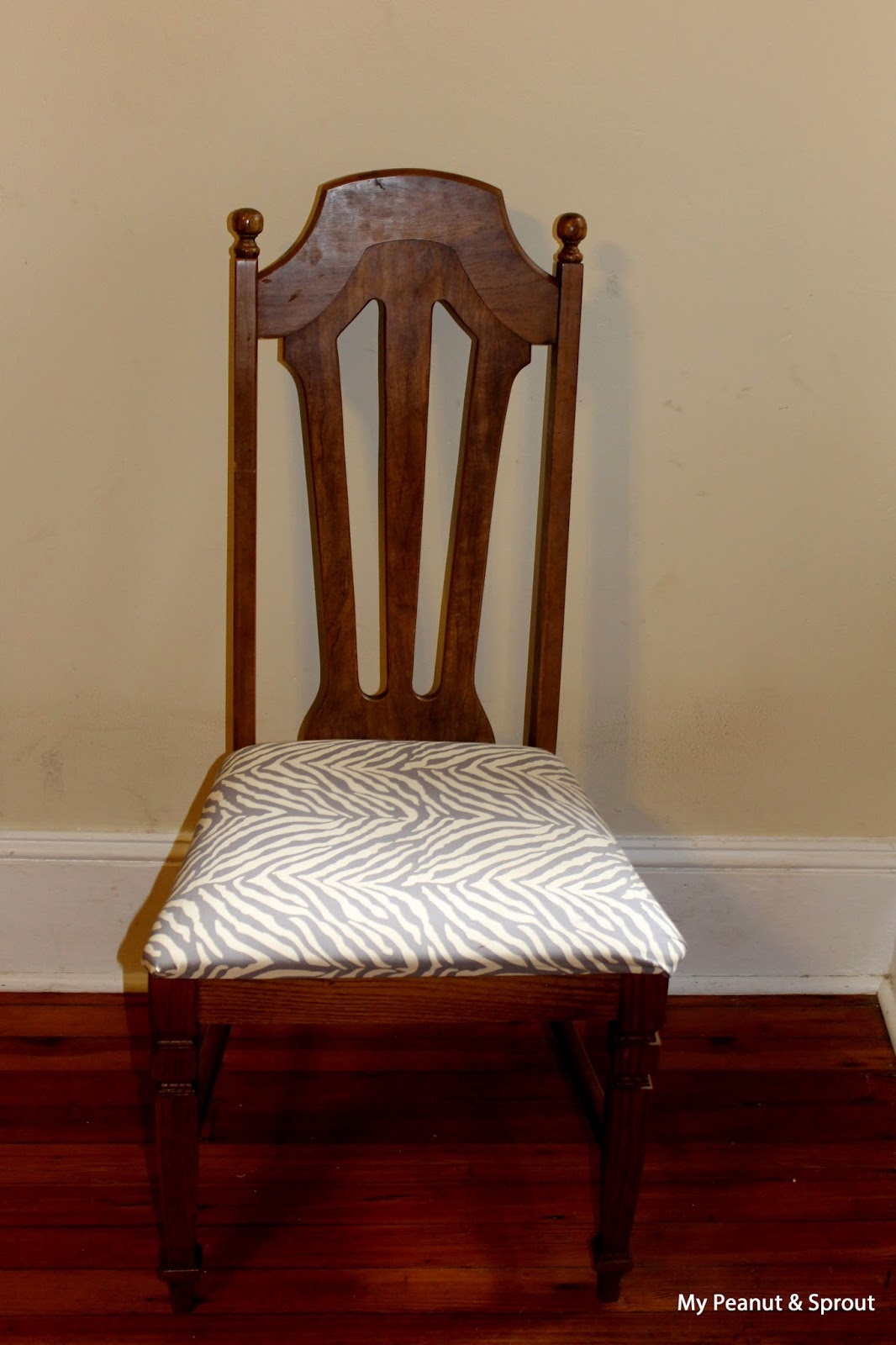 Giving An Old Chair New Life Peanut & Sprout