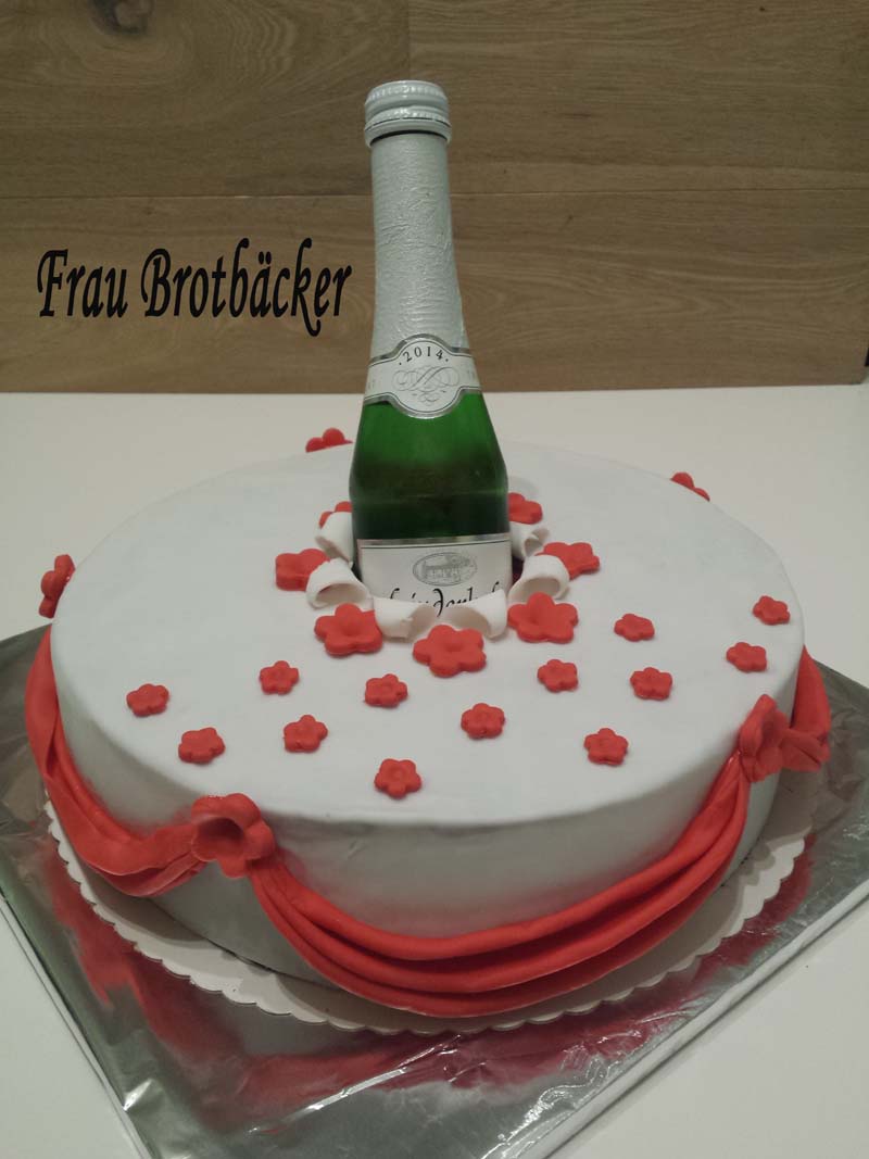 Frau Brotbäcker: Sekt Torte