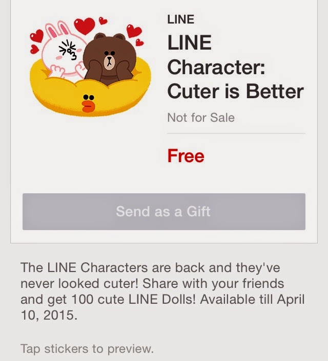LINE Stickers Community FreeLINE Character Cuter is Better sticker