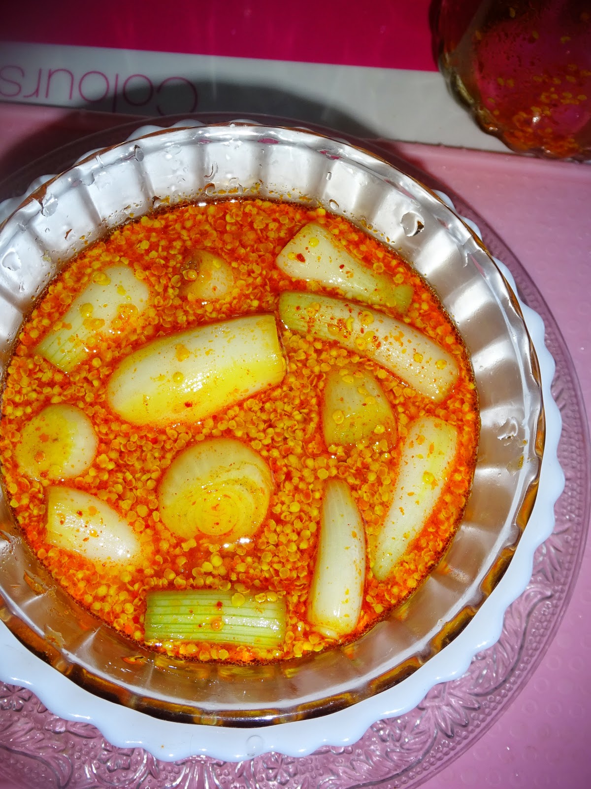 Veg Indian Cooking Quick Onion Pickle Recipe