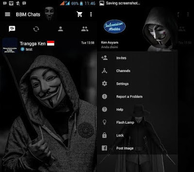 BBM MOD Anonymous Apk Tebaru V2.11.0.16