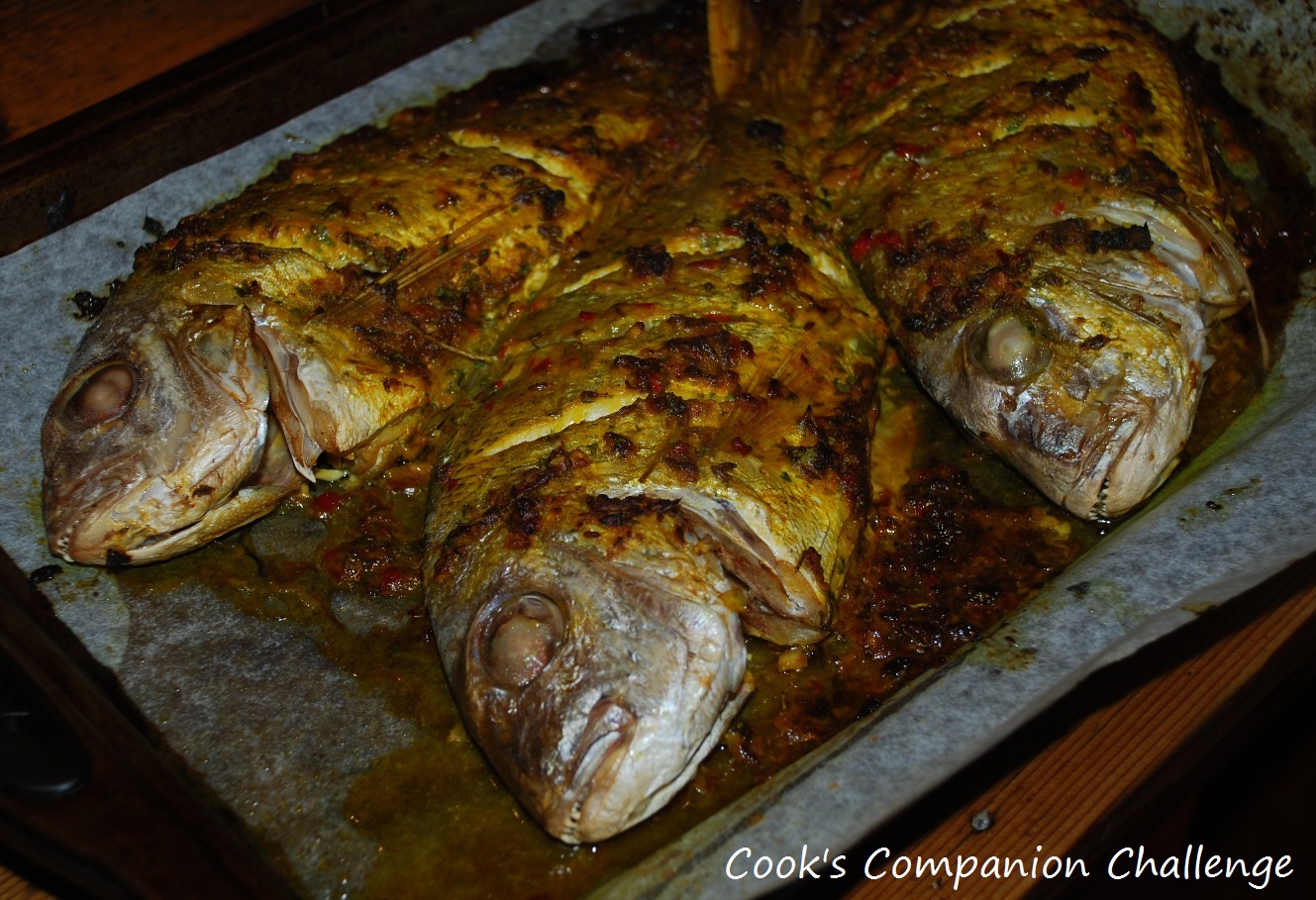 The Cook's Companion Challenge 326/984 Baked fish in a North African