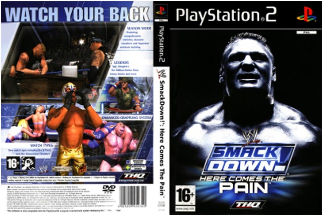 wwe here comes the pain ps2