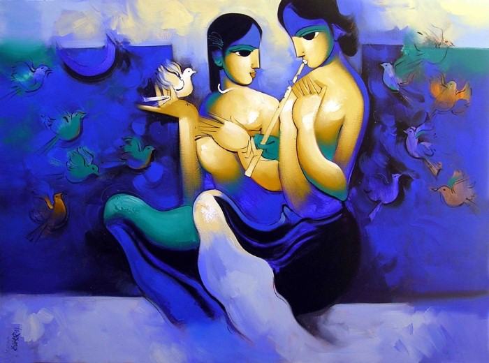 Arvind Kolapkar. Современный художник Arvind Kolapkar, индийский художник