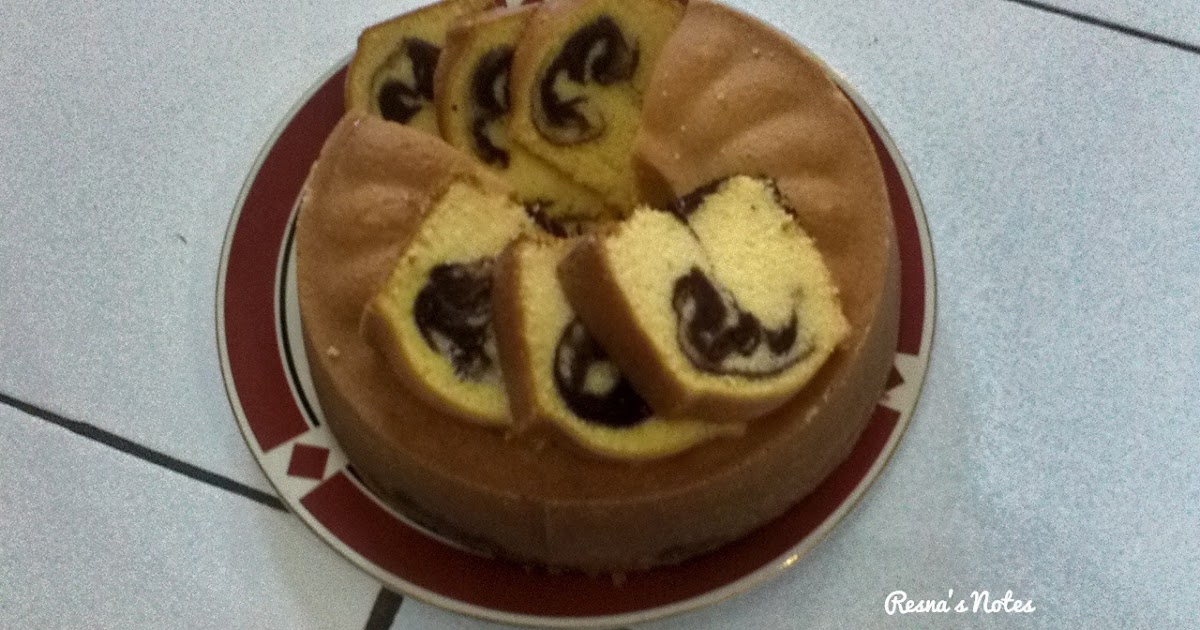 Resna Notes POUND CAKE WITH MILK MEMBUAT CAKE TANPA EMULSIFIER DAN