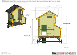 tractor chicken plans trailer construction t200 wheel frame coop diy garden